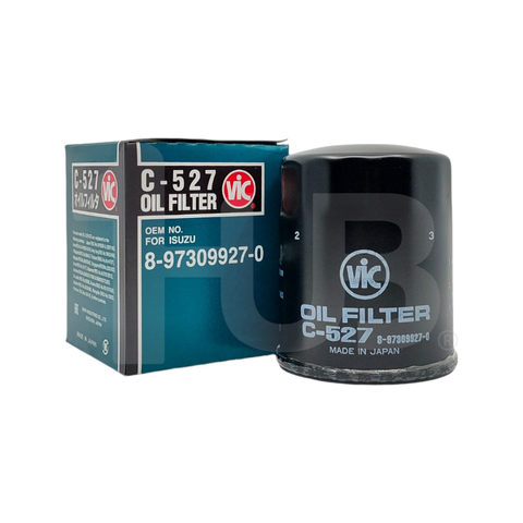 VIC OIL FILTER SPIN ON VIC C-527 8-97309-927-0 ISUZU D-MAX 2.5 , 3.0 4JH-1 05-2013  C-527 6974303 ( 1 PC )