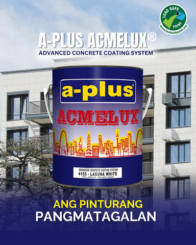 A-Plus Acmelux Premium Acrylic Solvent-Based Paint 4L