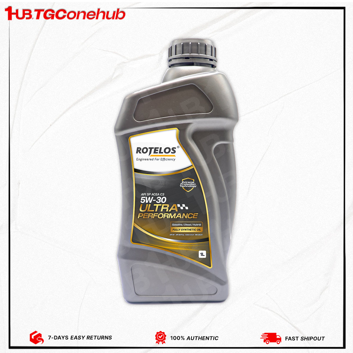 Rotelos Engine Oil TGEO-SPC30530P1 5W-30 SP/C3 G-III 1L