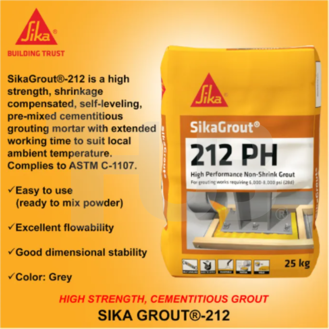 SIKA SIKAGROUT 212 PH CEMENTITIOUS GROUT 422960 9745032 ( 25 KG )