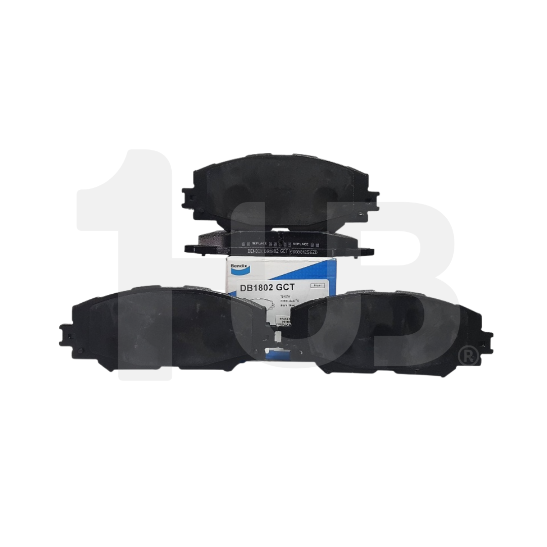 BENDIX BRAKE PAD TOYOTA RAV-4 4X4 & 4X2 2006-2012 FRONT DB1802 8779021 ( 1 SET )