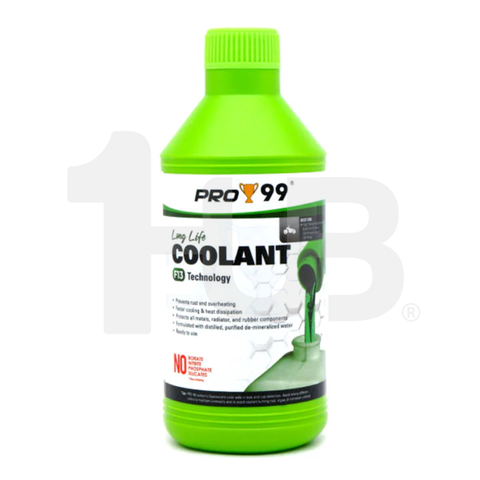 PRO99 Long Life Coolant 500 ML | Premium Engine Radiator Coolant & Anti-Overheat Protection