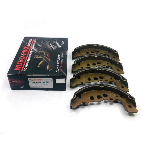 NUVO-PRO BRAKE SHOE NUVO-PRO SUZUKI GRAND VITARA REAR VK-9958 1840342 ( 1 SET )