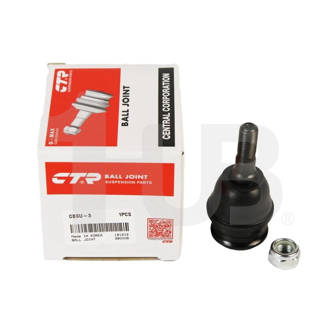 CTR BALL JOINT SUBARU FORESTER SF , SG , SH , SJ 96-19 / IMPREZA GC GD GE GF GG GH GJ GP GR 92-14 / LEGACY / OUTBACK 93-UP / GP GT 11-UP / LEVORG 13-UP LOWER RH / LH 20206-AJ000 / 21067-GA050 CBSU-3 / CB0355 / SB-6642 ( 1 PC )