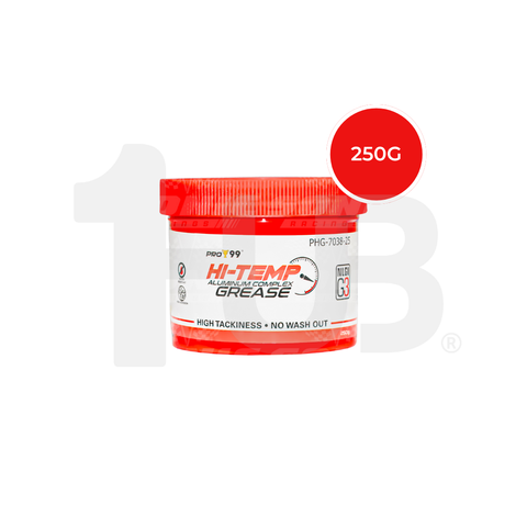 PRO99 HI-TEMP HIGH TEMPERATURE ALUMINUM COMPLEX GREASE RED ( 1PAIL, 2KG, 1KG, 500G, 250G )