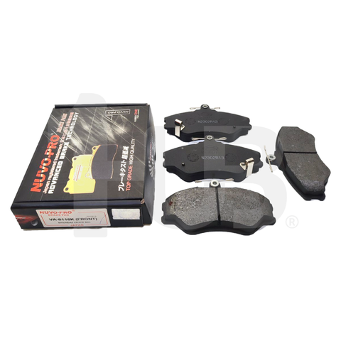 NUVO-PRO  BRAKE PAD HYUNDAI GRACE BIG / H-100 95-99 FRONT VA-8116K 7793574 ( 1 SET )
