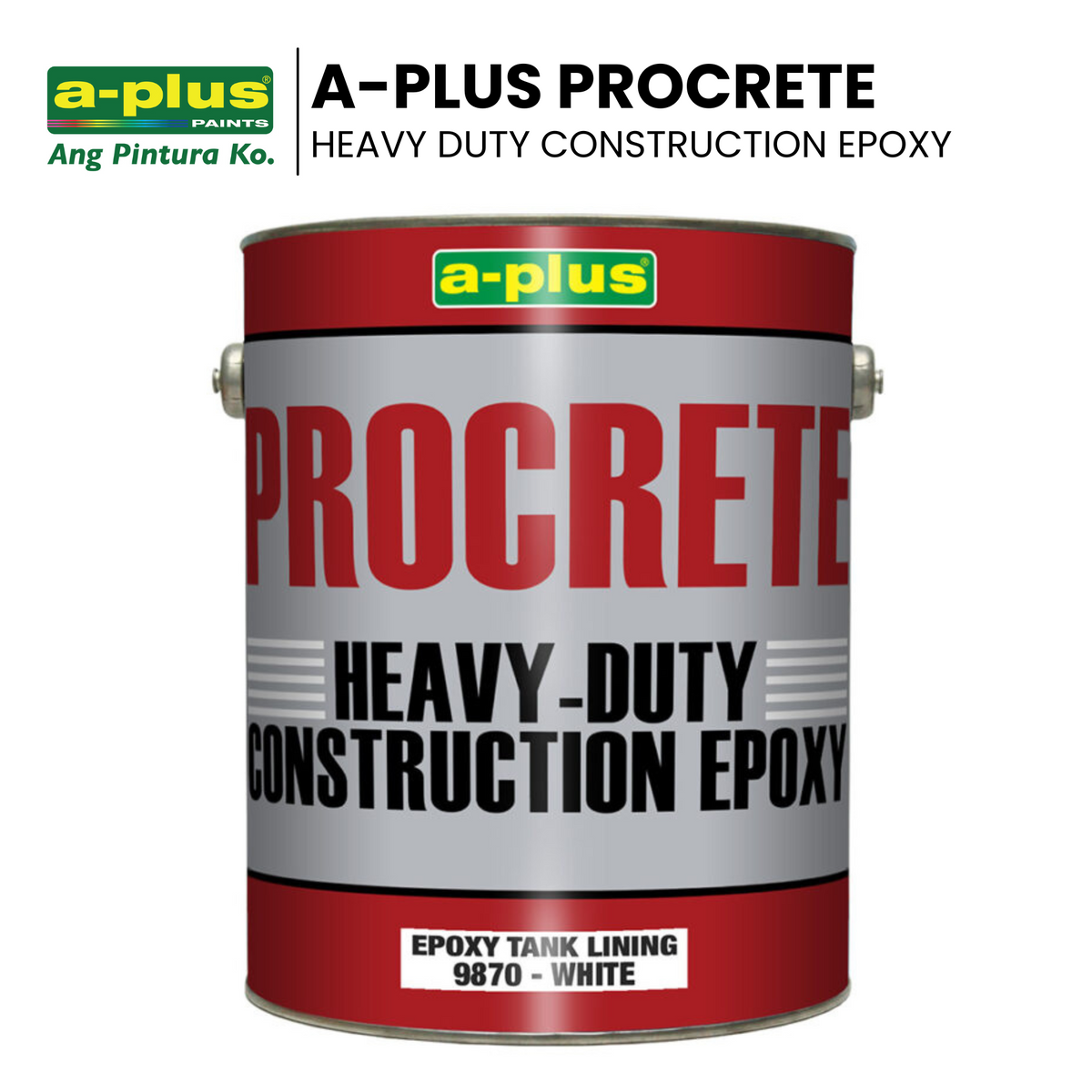 A-Plus Procrete® Epoxy Tank Lining 4L