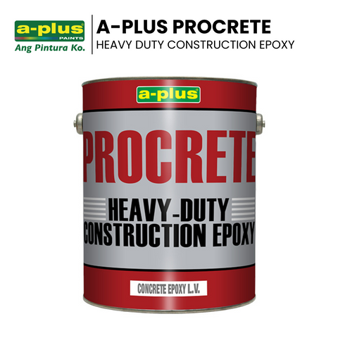 A-PLUS PROCRETE HEAVY DUTY CONSTRUCTION EPOXY SET 4L