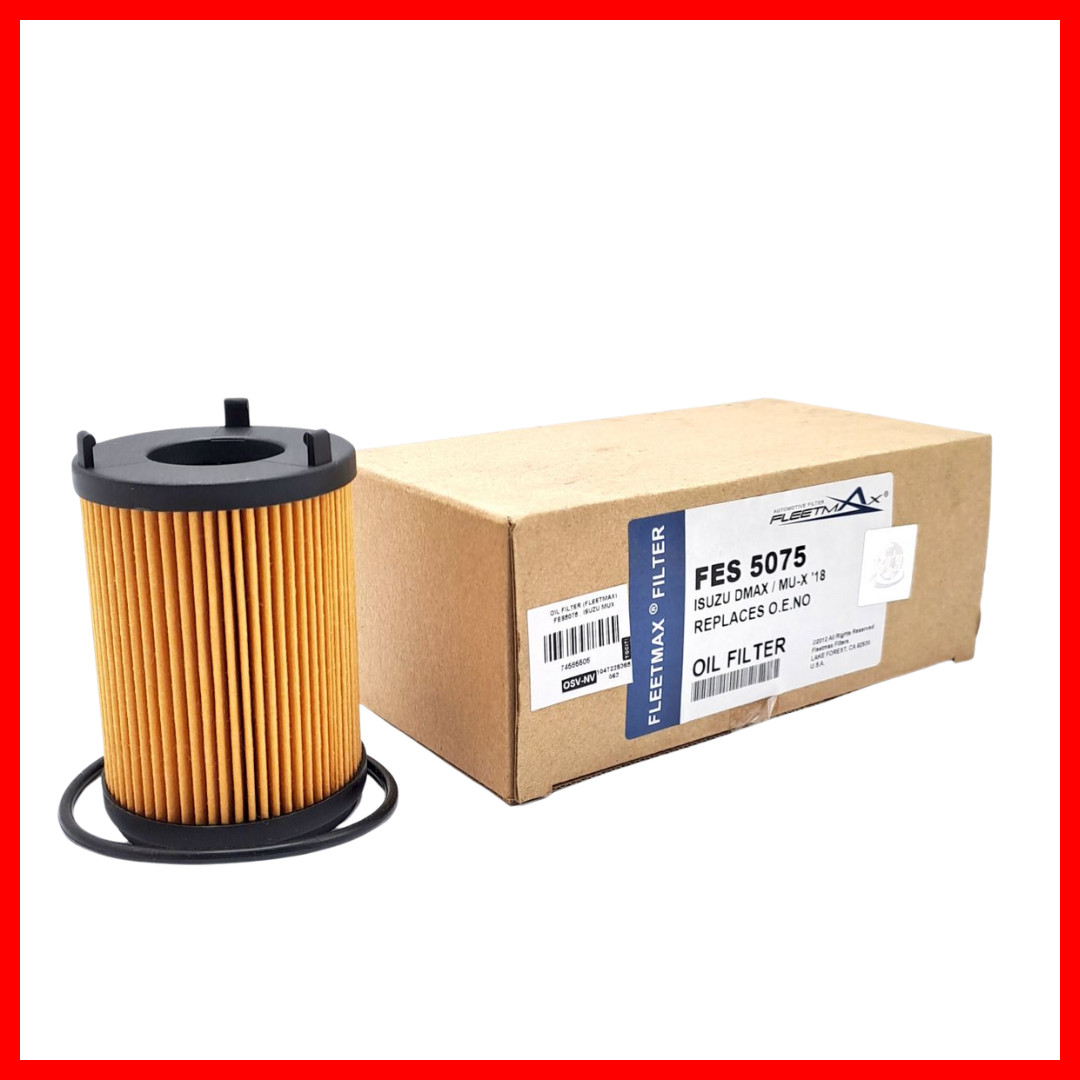 FLEETMAX OIL FILTER ISUZU D-MAX, MU-X RZ4E 1.9 CRDi 18-23 (O-586) FES5075 9819865 ( 1 PC )