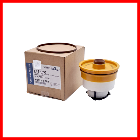 FLEETMAX FUEL FILTER TOYOTA LAND CRUISER 4.5 DSL LC200 16-21, LEXUS LX570D FFS1592 ( 1 PC )