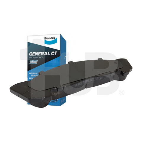 BENDIX BRAKE PAD ISUZU NHS69 , NKR63 , NKR66 (SURPLUS) 1990-2007 FRONT DB2316 3849702 ( 1 SET )