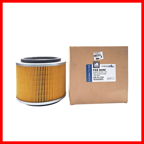 FLEETMAX AIR FILTER NISSAN PATROL 3.0D DSL 02-16 FAS8450 3005908 ( 1 PC )