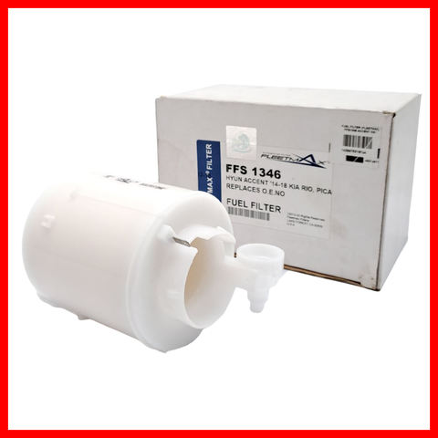 FLEETMAX FUEL FILTER HYUNDAI / KIA ACCENT 1.4 14-18 / RIO 1.4 12-18, SOLUTO, STONIC 19-23, PICANTO 18-21 FFS1346 7724729 ( 1 PC )