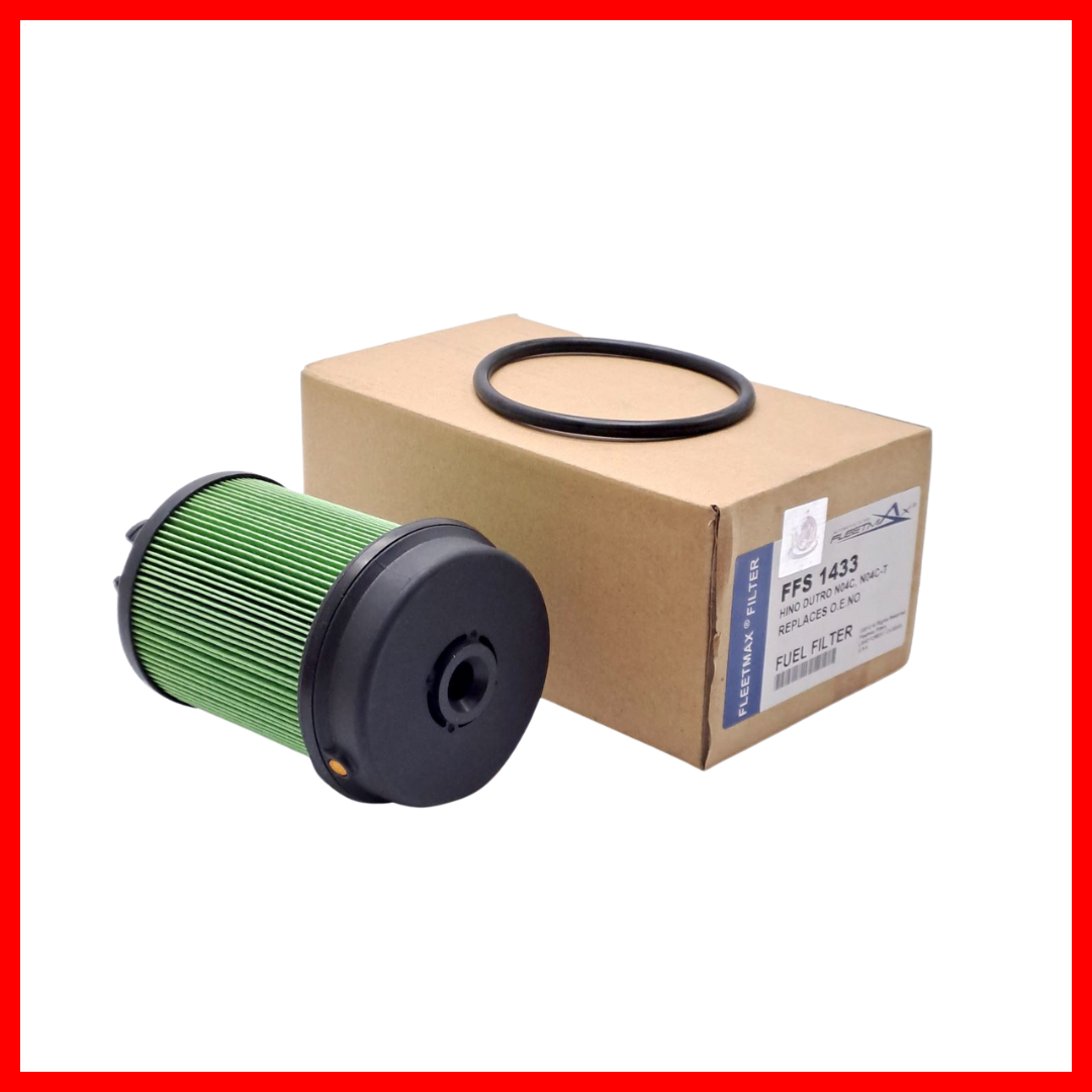 FLEETMAX FUEL FILTER 23304-EV390 HINO DUTRO N04C, N04C-T 2011 FFS1433 ( 1 PC )