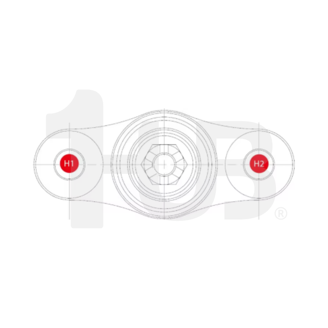 CTR BALL JOINT KIA MOHAVE SUV 07-UP LOWER 51760-2J000 CBKK-23 / CB0222 ( 1 PC )