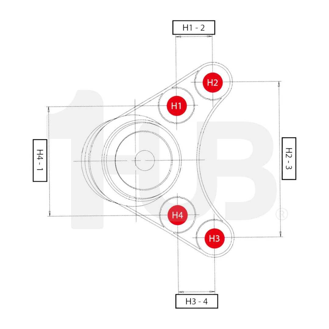 CTR BALL JOINT KIA / NISSAN BESTA 4WD / FRONTIER 4D,4WD 86-04 LOWER OS247-34-510 / OR247-34-510 CBKK-15 CB0218 / SB-1464 ( 1 PC )