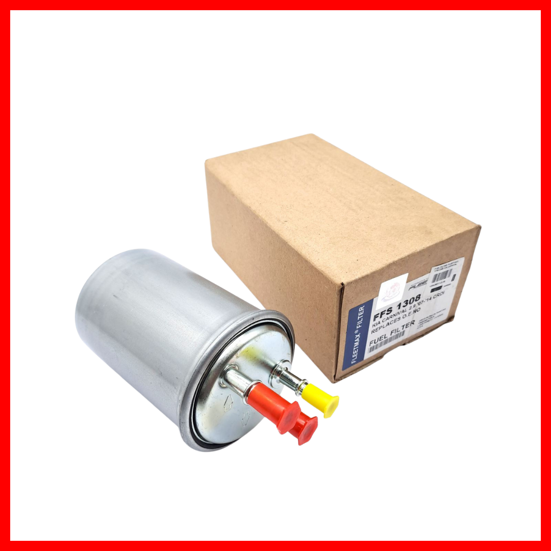 FLEETMAX FUEL FILTER KIA CARNIVAL CRDi 07-14 METAL, BONGO III 2.9 PICKUP TRUCK 07-17 FFS1308 5248422 ( 1 PC )