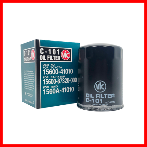 VIC OIL FILTER SPIN ON VIC C-101 C-105  C-101 5506884 ( 1 PC )