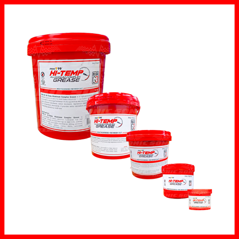 PRO99 HI-TEMP HIGH TEMPERATURE ALUMINUM COMPLEX GREASE RED ( 1PAIL, 2KG, 1KG, 500G, 250G )