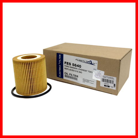 FLEETMAX OIL FILTER FORD RANGER 2.2, 3.2 12-22, EVEREST 2.2, 3.2 15-21 FES5640 6610064 ( 1 PC )