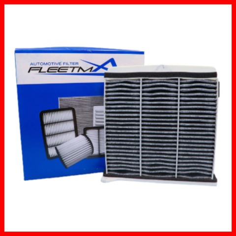 FLEETMAX CABIN FILTER MITSUBISHI LANCER, OUTLANDER, GRANDIS 02-06 W/ CHARCOAL , STRADA, MONTERO SPORT 08-16 FCS9925 3965413 ( 1 PC )