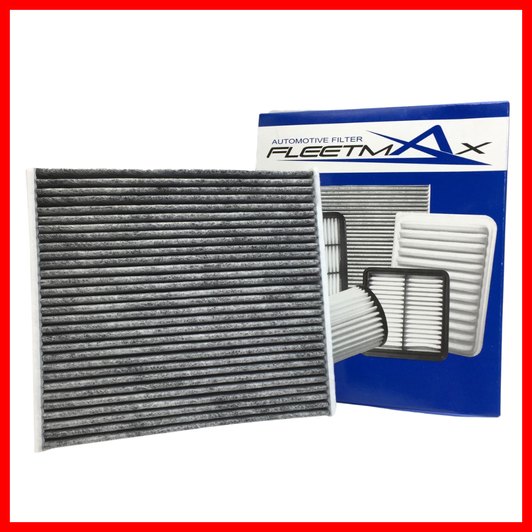 FLEETMAX CABIN FILTER TOYOTA VIOS, ALTIS, CAMRY, LC200 08-19 W/ CHARCOAL, ALPHARD 08-14 GENUINE TYPE, PREVIA, RAV-4 08-18, LEXUS NX200, NX300 14-20, LEXUS LX570 5.7L GAS 16-21 FCS9579 5099445 ( 1 PC )