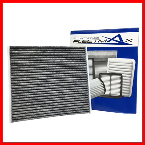 FLEETMAX CABIN FILTER TOYOTA VIOS, ALTIS, CAMRY, LC200 08-19 W/ CHARCOAL, ALPHARD 08-14 GENUINE TYPE, PREVIA, RAV-4 08-18, LEXUS NX200, NX300 14-20, LEXUS LX570 5.7L GAS 16-21 FCS9579 5099445 ( 1 PC )