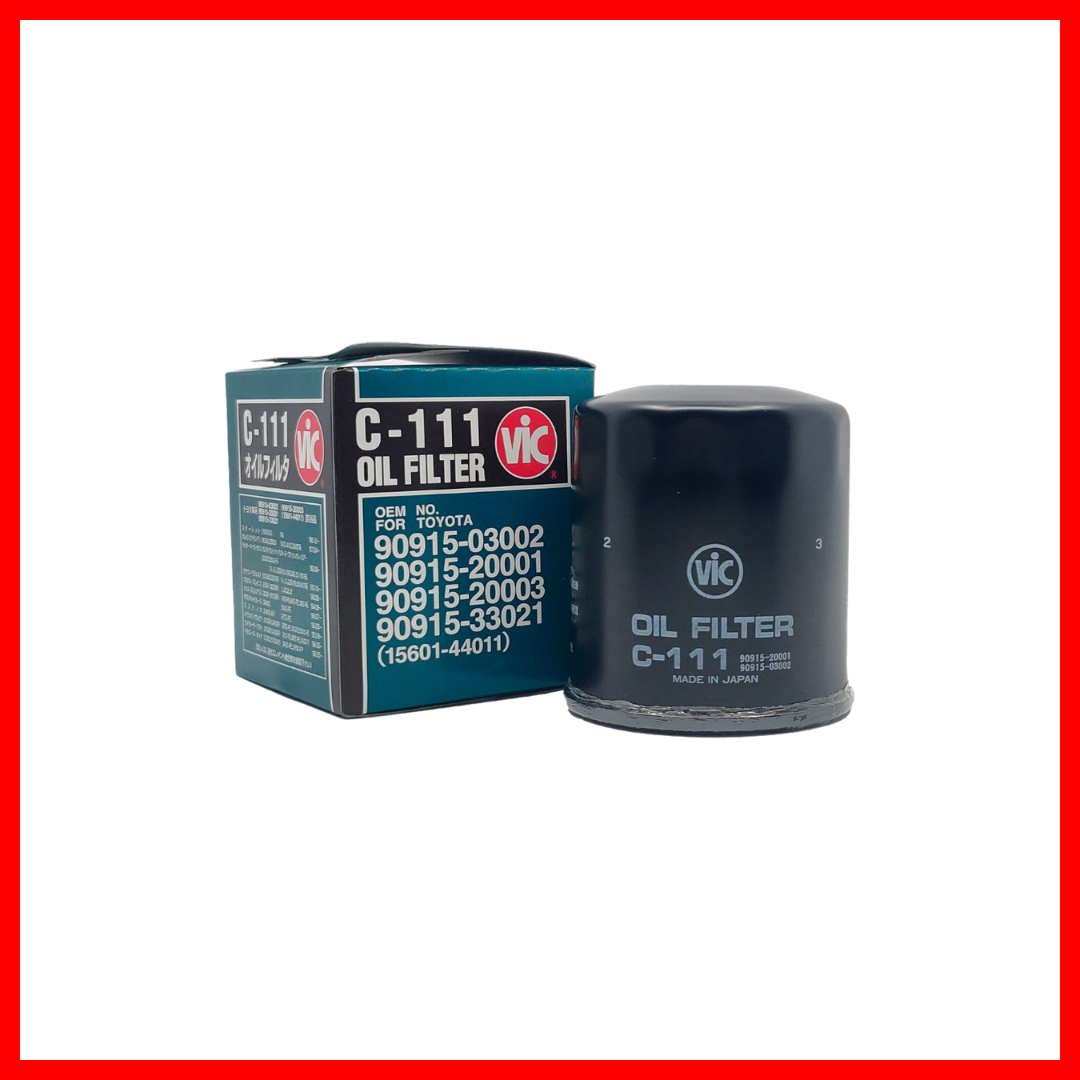 VIC OIL FILTER SPIN ON VIC C-111 TOYOTA HD 102 / 106 ; PRADO DSL  C-111 5115152 ( 1 PC )