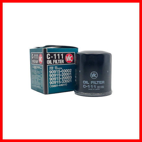 VIC OIL FILTER SPIN ON VIC C-111 TOYOTA HD 102 / 106 ; PRADO DSL  C-111 5115152 ( 1 PC )