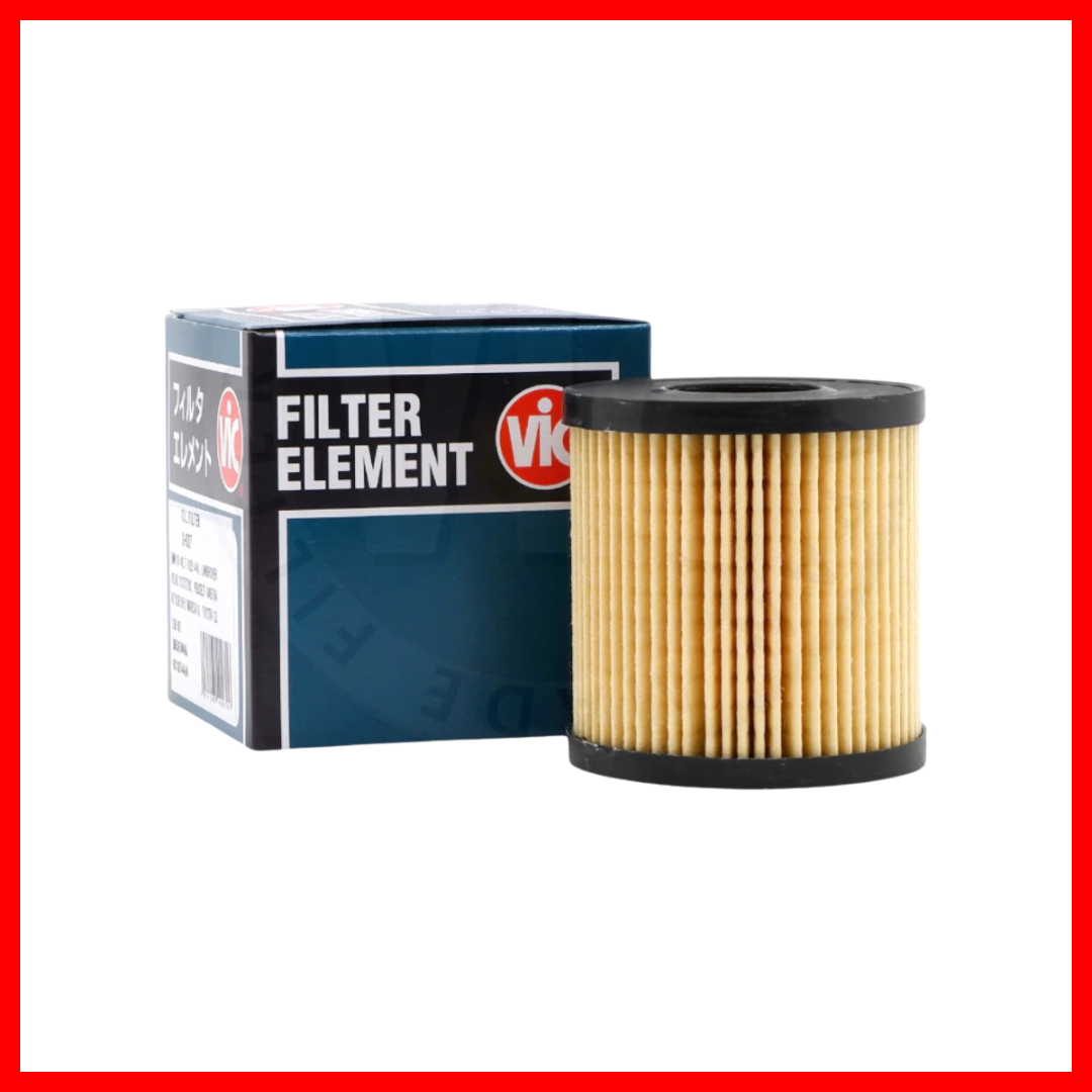 VIC OIL FILTER CARTRIDGE ELEMENT TYPE VIC O-007 FORD FOCUS GAS & DSL 05-UP  O-007 1765846 ( 1 PC )
