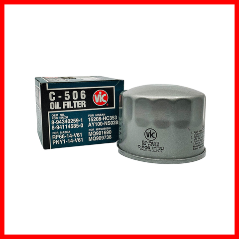 VIC OIL FILTER SPIN ON VIC C-506 SEE C-508A  C-506 6464946 ( 1 PC )