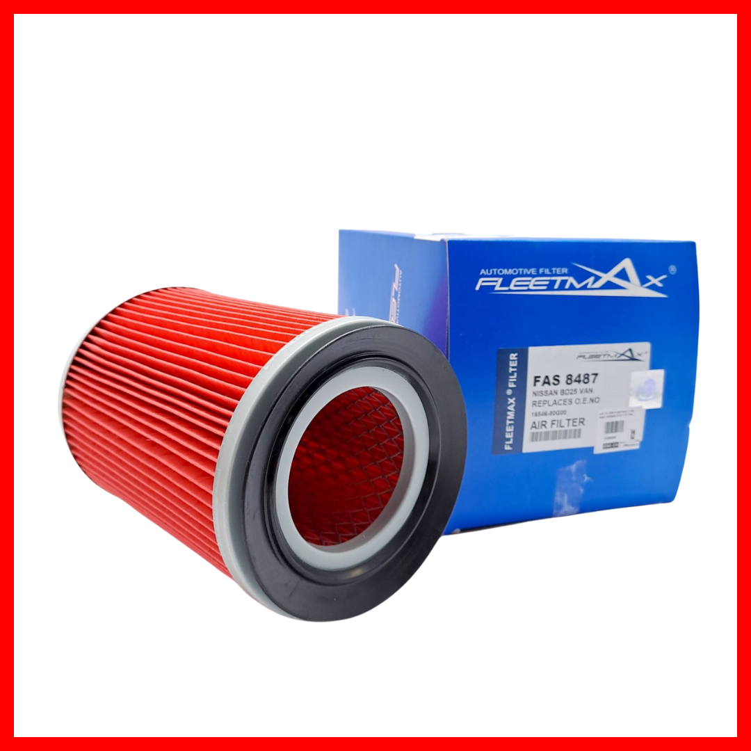 FLEETMAX AIR FILTER NISSAN POWER PICK-UP (BD25) DSL 90-99 -80G00 / TERRANO (TD27) DSL 93-95 FAS8487 9698177 ( 1 PC )