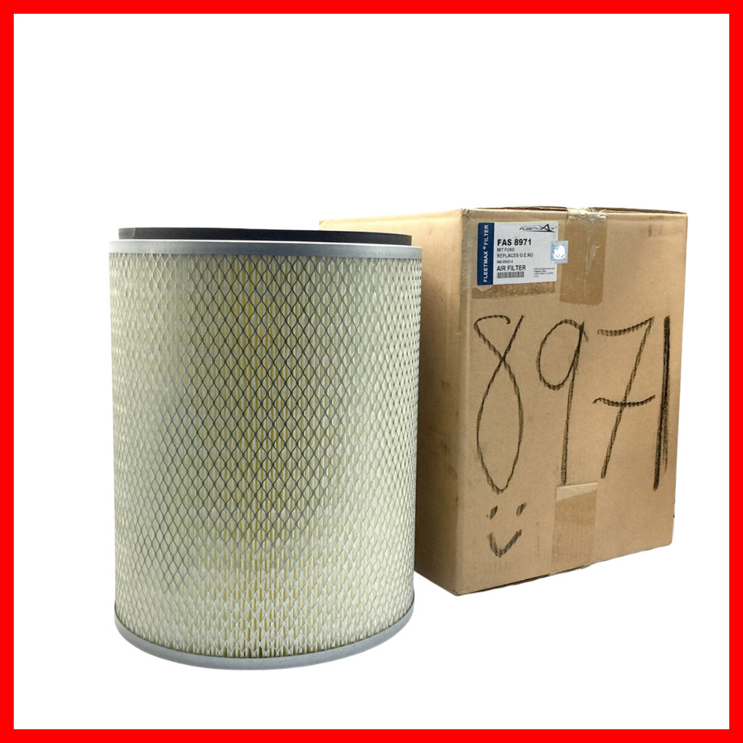 FLEETMAX AIR FILTER MITSUBISHI TRUCK 6D22-T, 6D40, 8M20, 10DC11 ME-053214 (A-369) FAS8971 1383118 ( 1 PC )