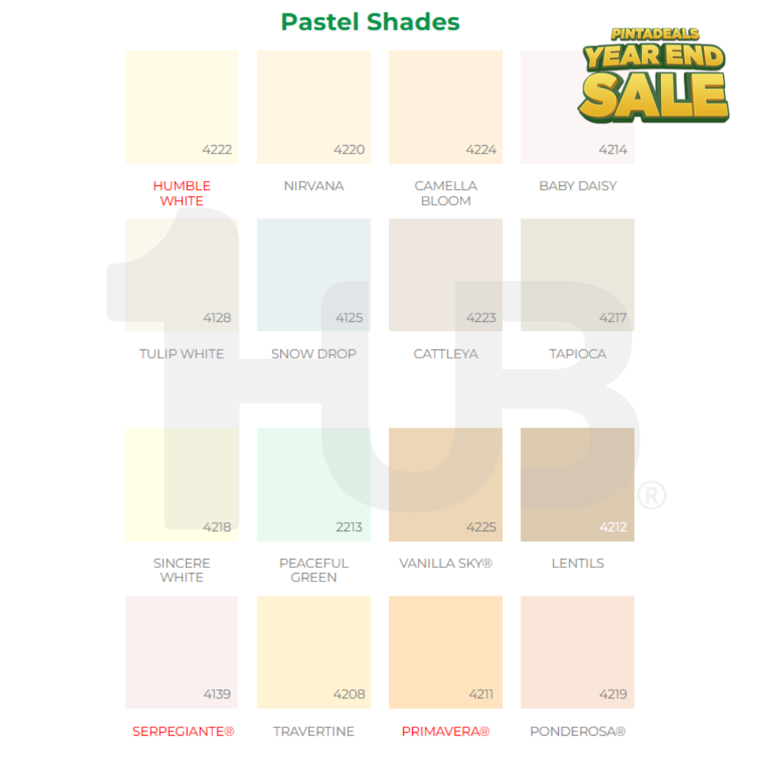 A-Plus Acmelux® Pastel Paint Shades (4L) | Premium Acrylic Solvent-Based Colors