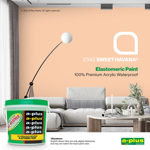 A-Plus All Weather Paint 4L- Medium Gloss | Pink Shades for Interior & Exterior Concrete, Wood,  water-based paint