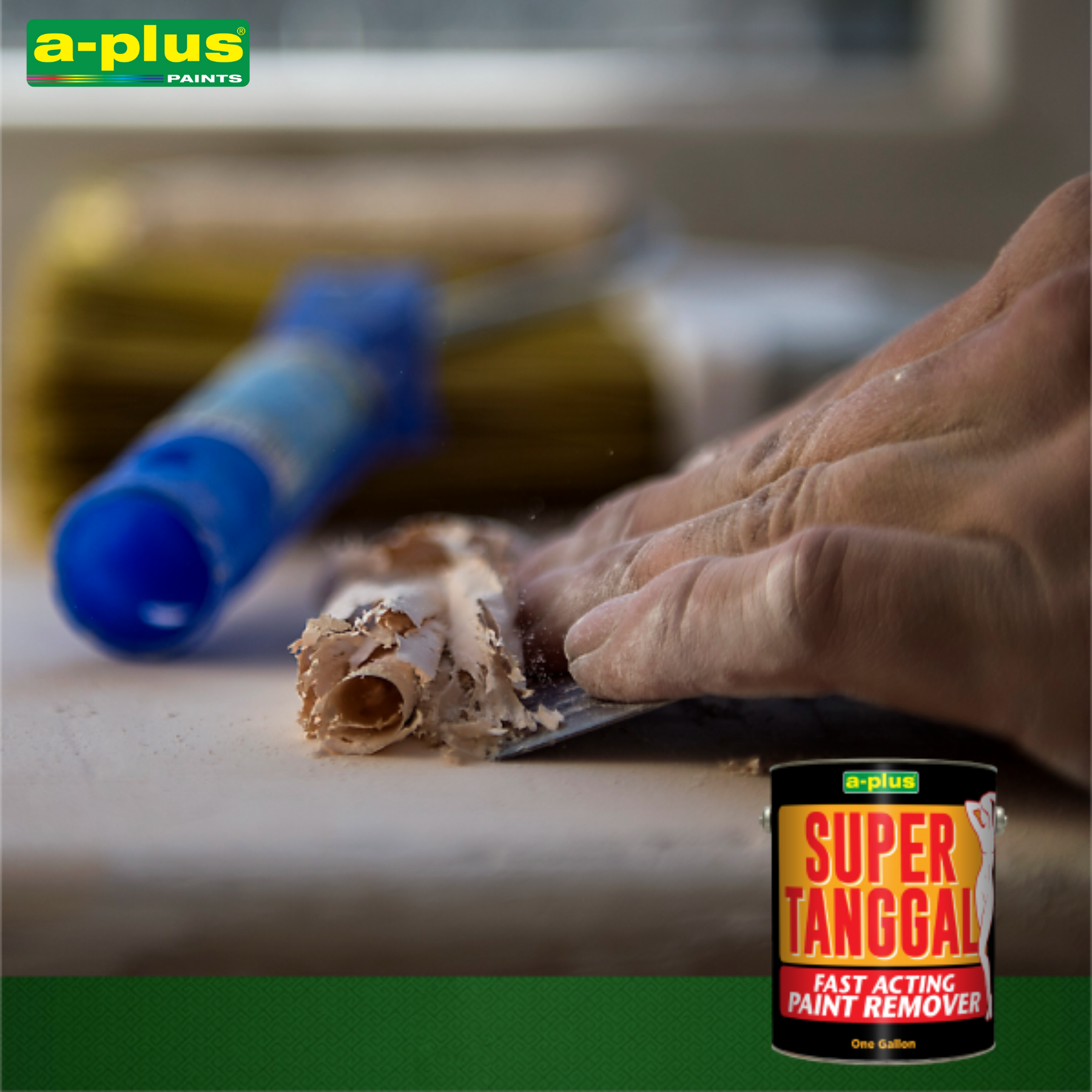 A-Plus Supertanggal Paint and Varnish Remover 1030 4L