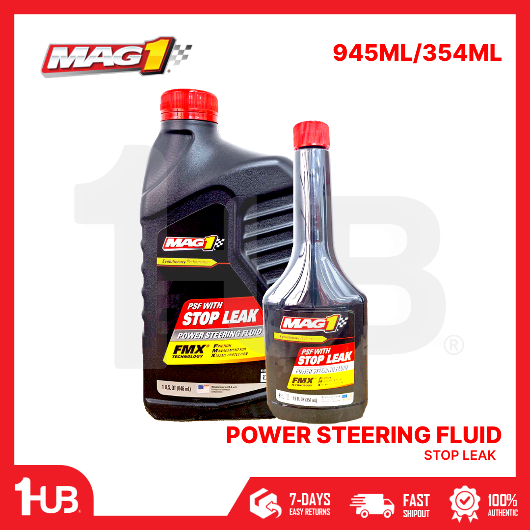 MAG1 POWER STEERING FLUID STOP LEAK  ( 946ML / 354ML )