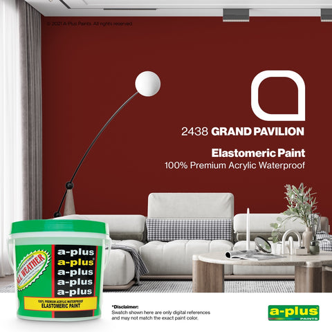 A-Plus All Weather Paint 4L- Medium Gloss | Interior & Exterior Concrete, Wood water-based Paint