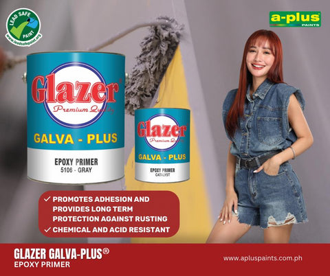Glazer Galva-Plus® Epoxy Primer 4L w/ catalyst