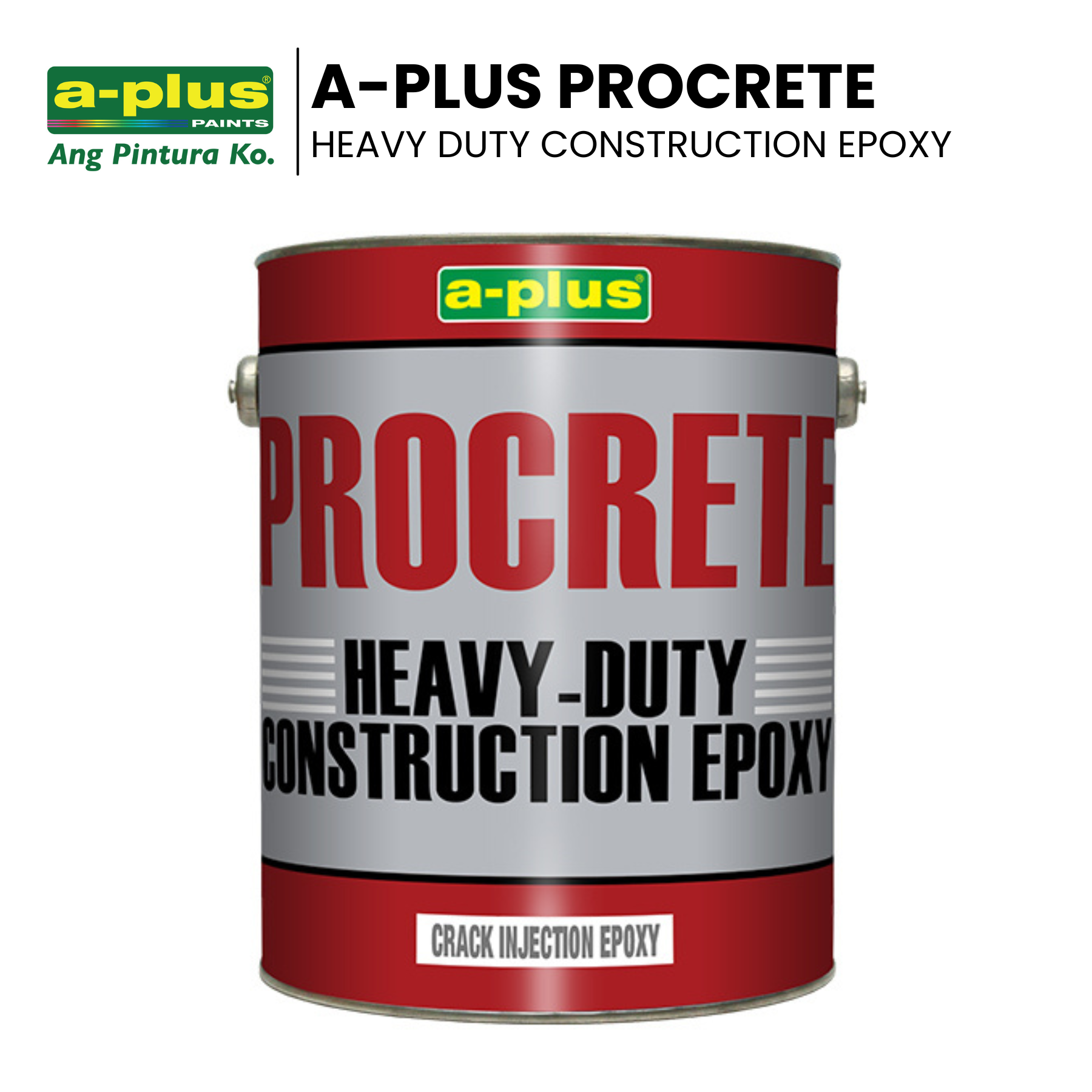 A-PLUS PROCRETE HEAVY DUTY CONSTRUCTION EPOXY SET 4L