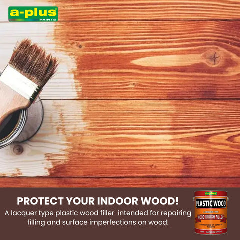 A-Plus Fast-Drying Plastic Wood Filler 1055