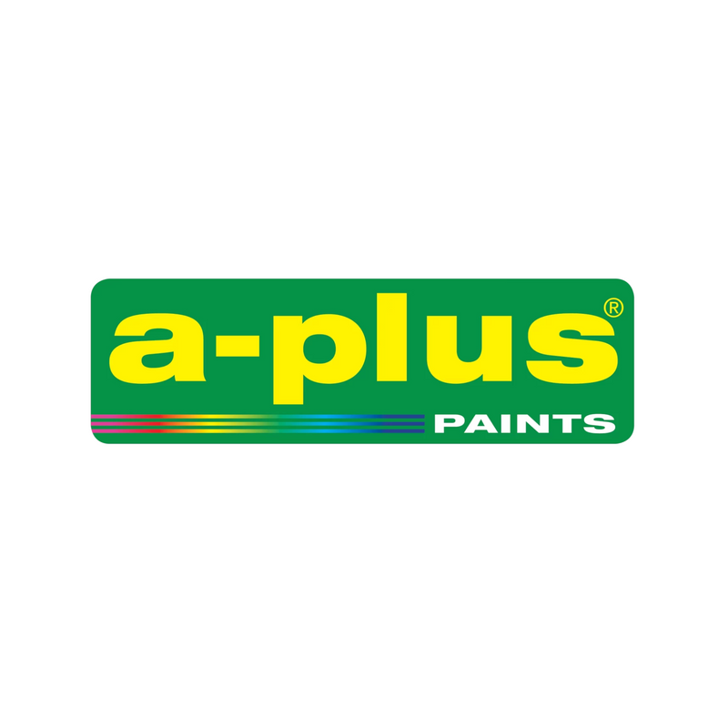 Logo of a-plus paints on a white background