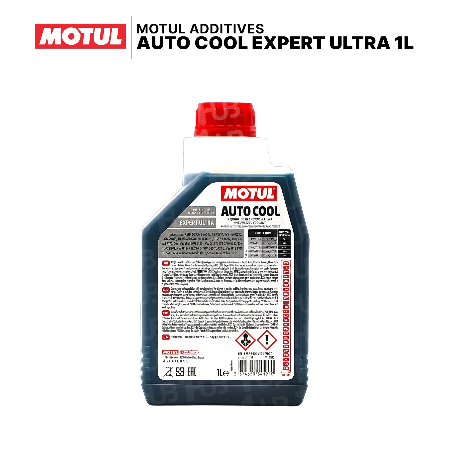 Motul Auto Cool Expert Ultra (Concentrated) 1L 111759