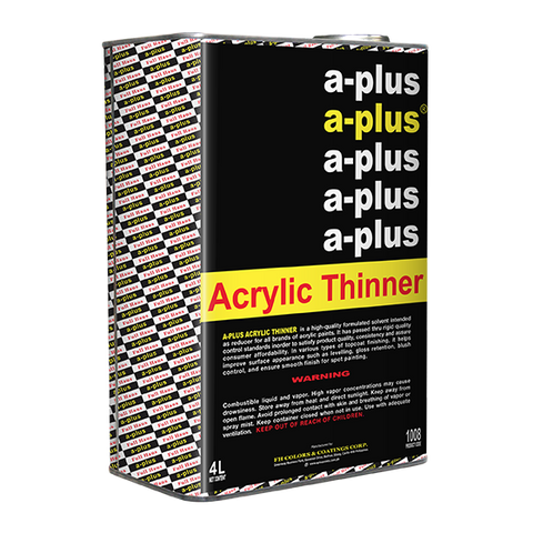 A-PLUS® THINNERS and REDUCERS 4 Liters