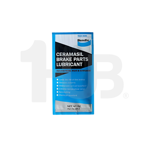 BENDIX BRAKE PASTE CERAMIC / SYNTHETIC BRAKE LUBRICANT SACHET BBL-1 ( 6 G )