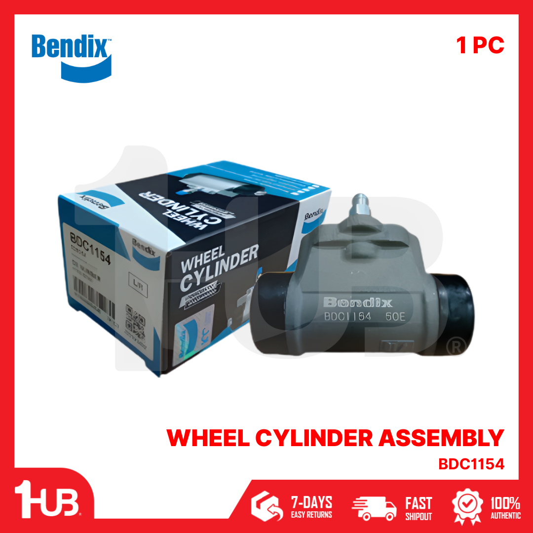 BENDIX WHEEL CYLINDER ASSEMBLY TOYOTA WIGO 2014-2023 LH/RH BDC1154 ( 1 PC )