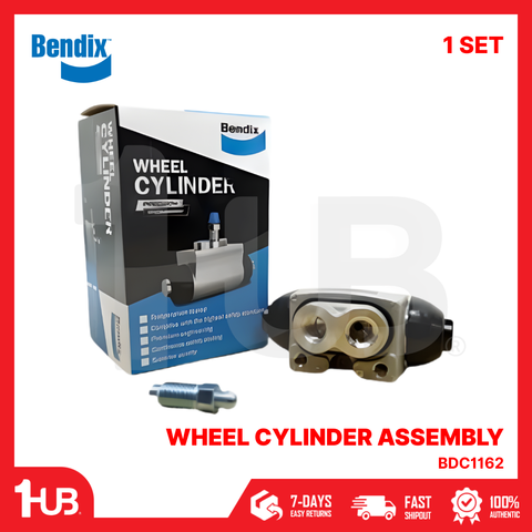 BENDIX WHEEL CYLINDER ASSEMBLY HYUNDAI / KIA ACCENT , REINA 2011-2018 / RIO , SOLUTO 2011-2023 LH/RH BDC1162 ( 1 PC )