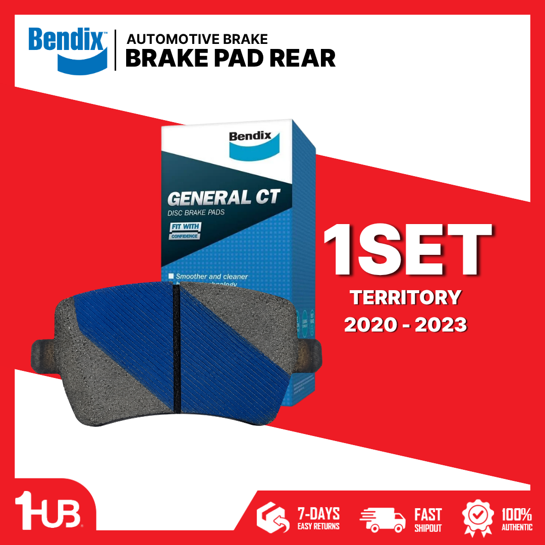 BENDIX Rear Brake Pad for Ford Territory 2020 - 2023
