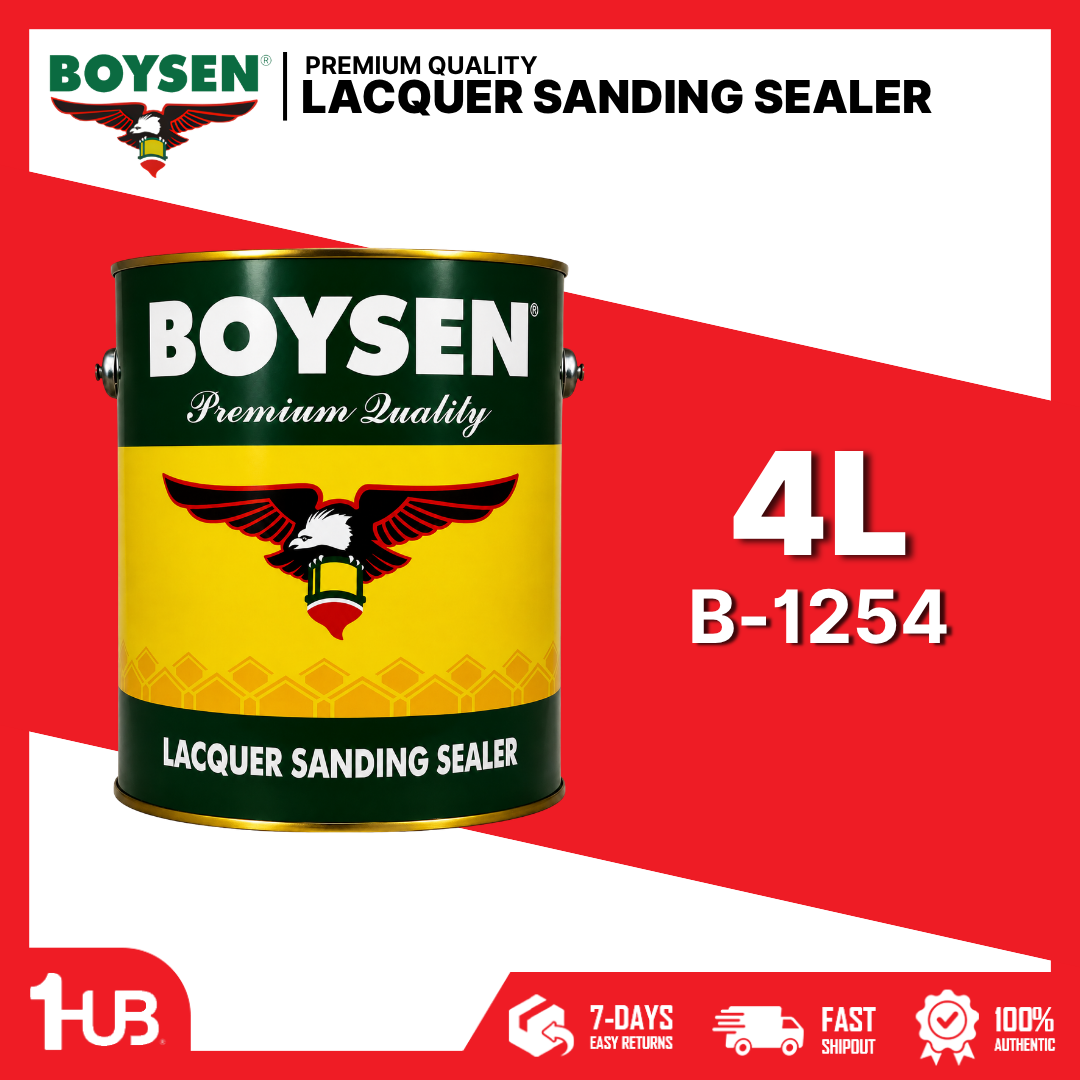 BOYSEN Lacquer Sanding Sealer B-1254 4L
