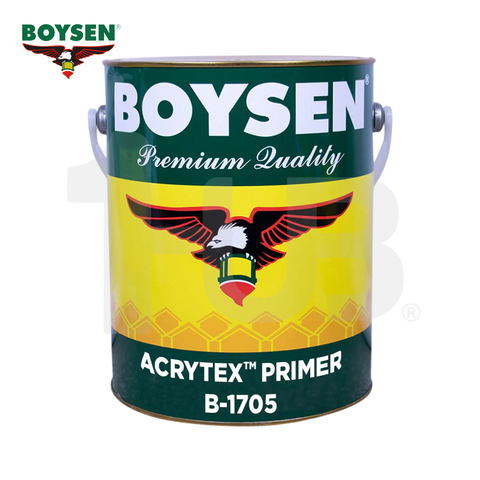 BOYSEN Acrytex Primer B-1705 4L | Exterior Solvent-Based Primer | Basecoat for Acrytex Coating System